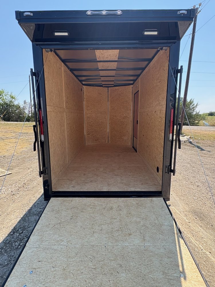 12'x6'x7' TrueBlue Enclosed Cargo