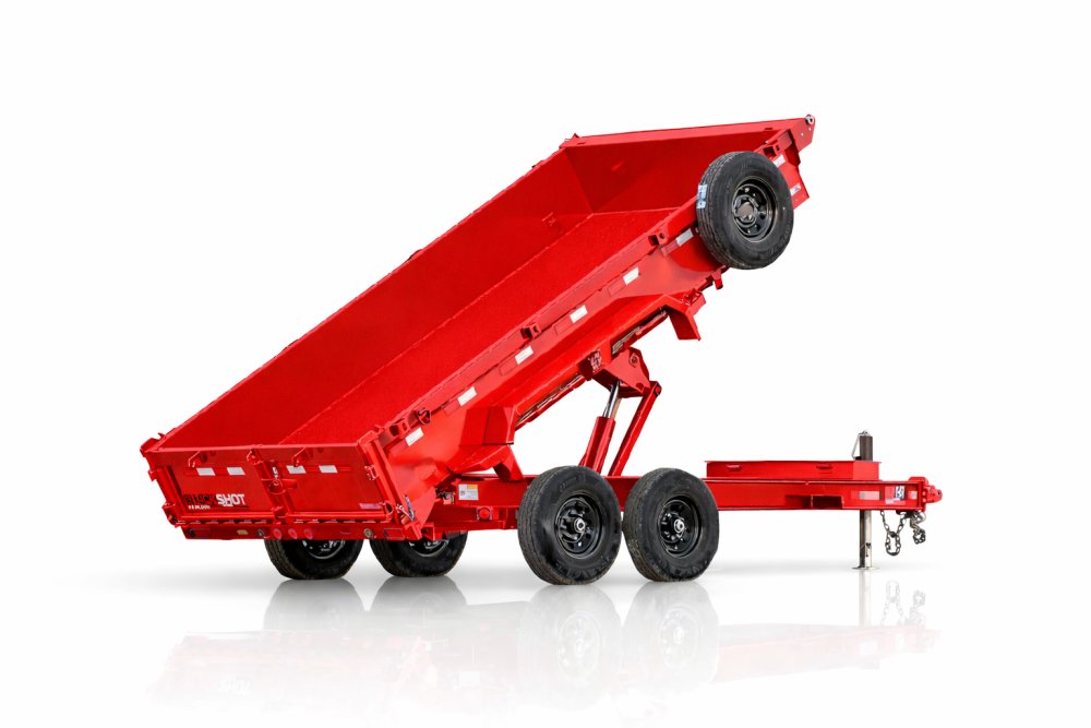 14'x7' BUCKSHOT Dump Trailler