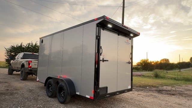 14'x7'x7' TrueBlue Enclosed Cargo