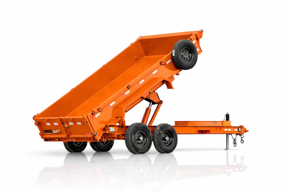 14'x7' BUCKSHOT Dump Trailler