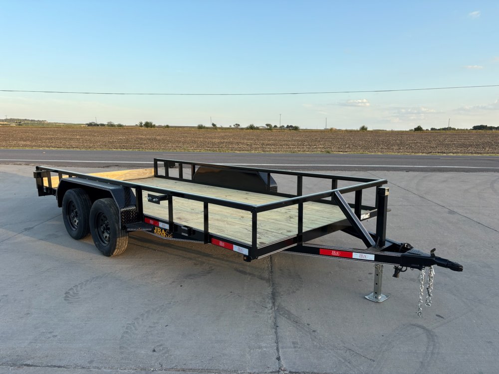 16'x83" JBA LD Utility Trailer
