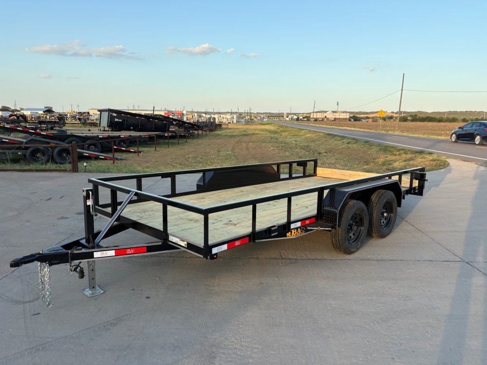 16'x83" JBA LD Utility Trailer