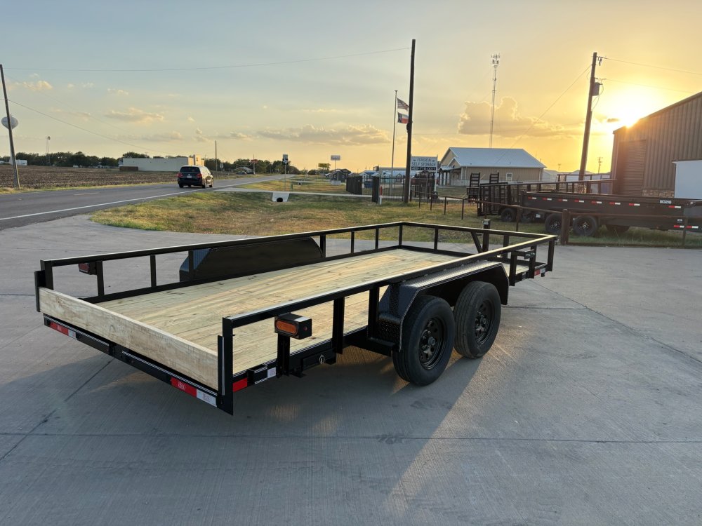 16'x83" JBA LD Utility Trailer