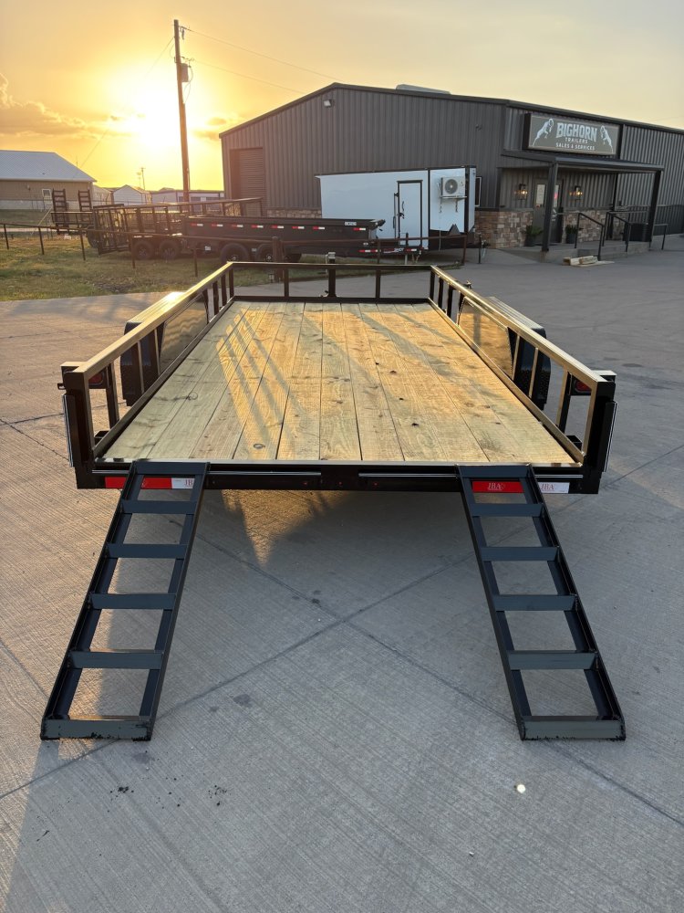 16'x83" JBA LD Utility Trailer