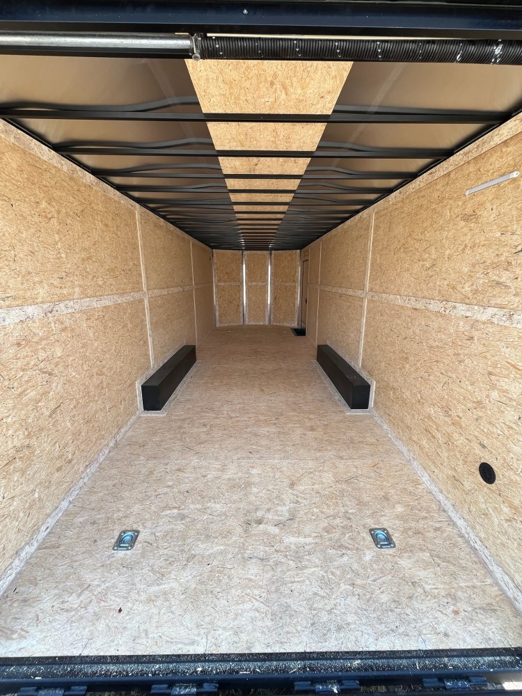 24'x8.5'x TrueBlue Enclosed Car Hauler