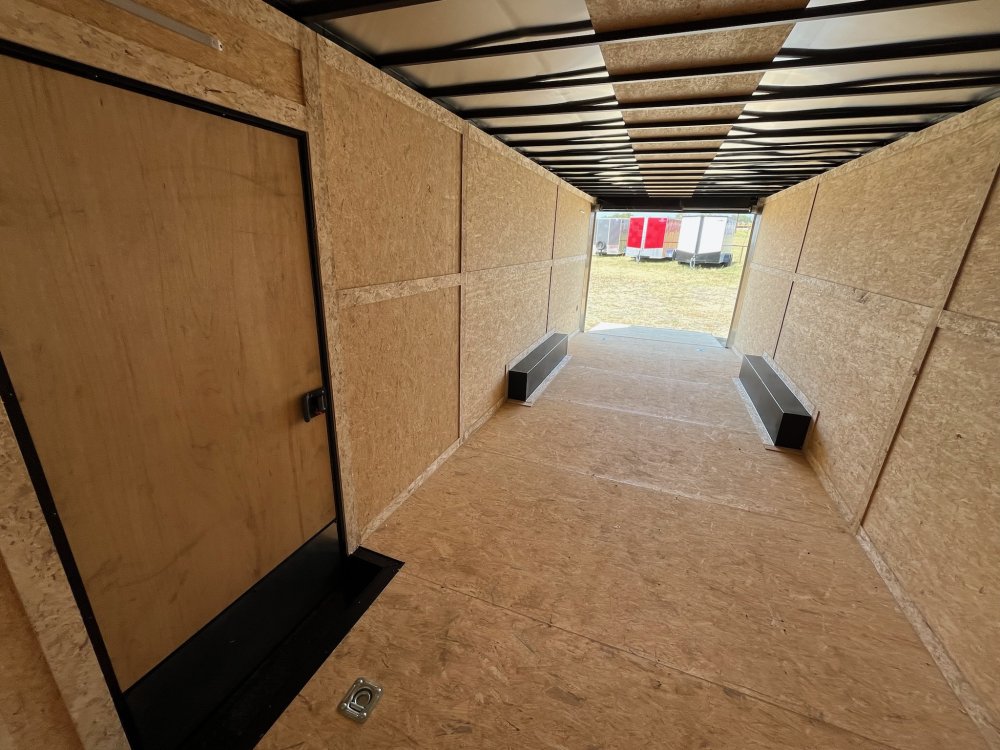 24'x8.5'x TrueBlue Enclosed Car Hauler