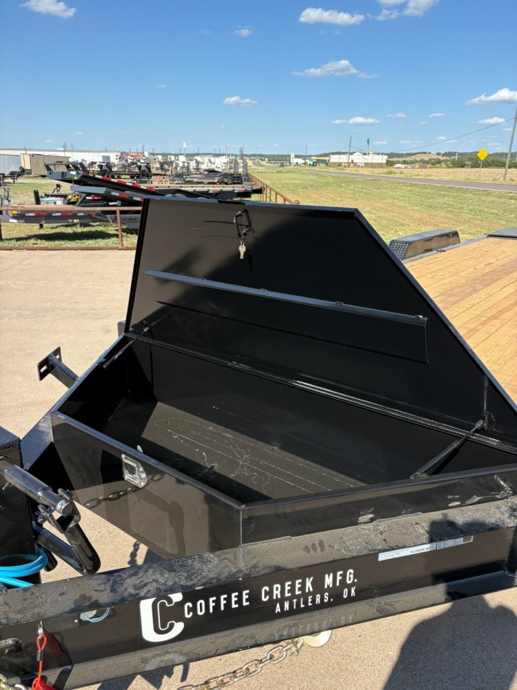 24'x83" Coffee Creek 8" I-Beam Car Hauler