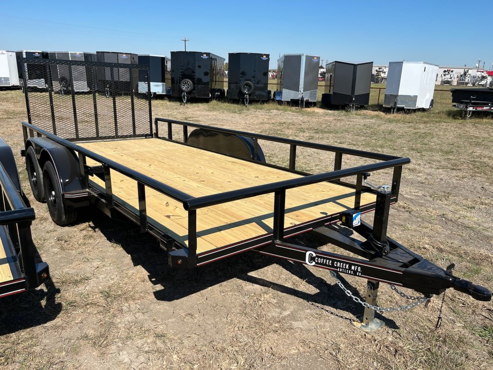 16'x83" Coffee Creek LD Utility Trailer