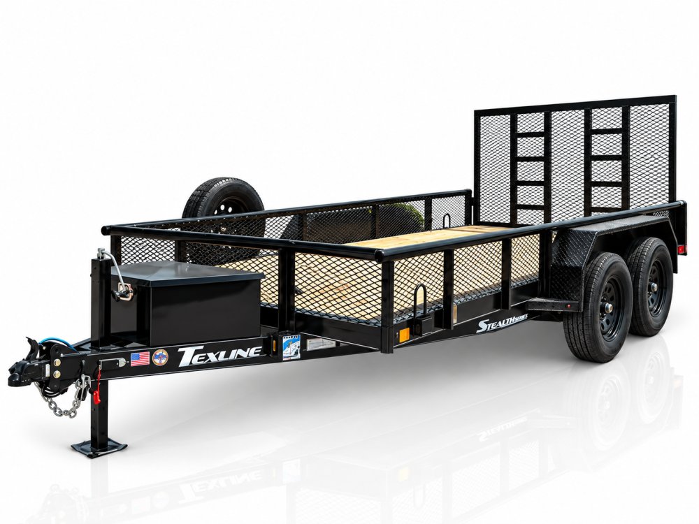 16'x77" TexLine LD Utility Trailer Trailer