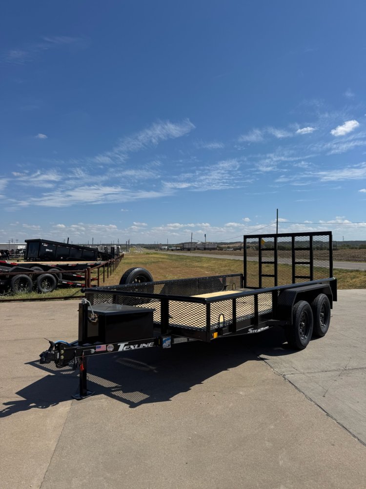 16'x77" TexLine LD Utility Trailer