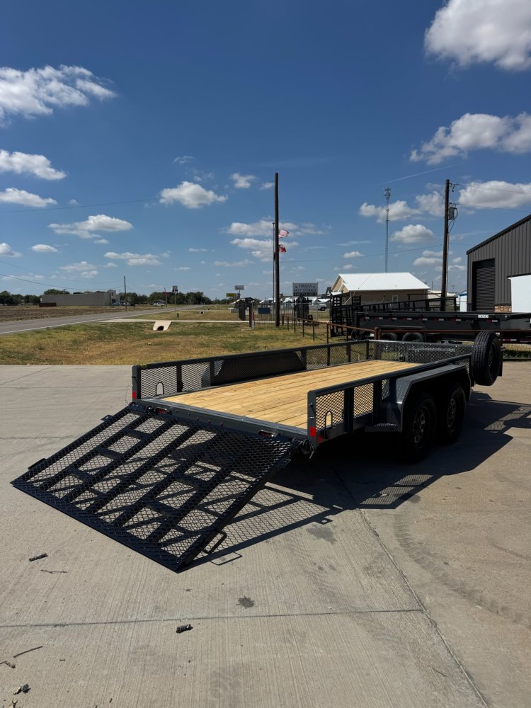 16'x83" TexLine LD Utility Trailer
