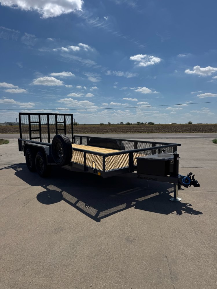 16'x83" TexLine LD Utility Trailer