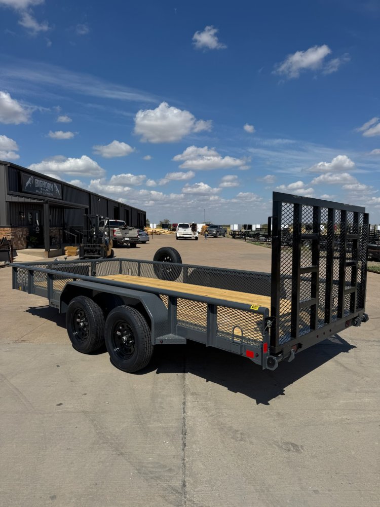 16'x83" TexLine LD Utility Trailer