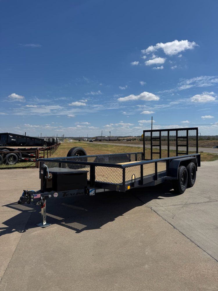 16'x83" TexLine LD Utility Trailer