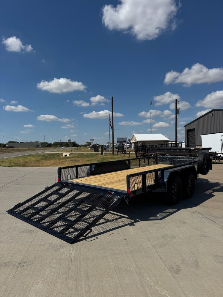 16'x83" TexLine LD Utility Trailer