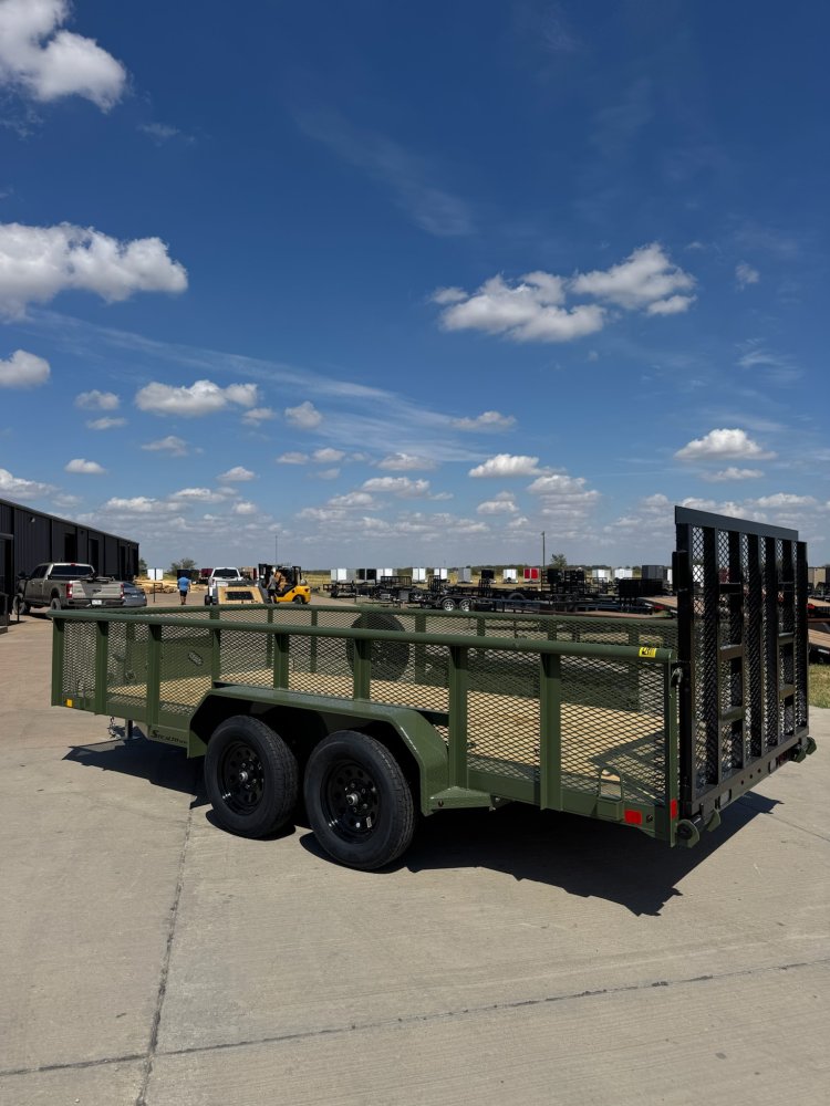 16'x83" TexLine LD Utility Trailer