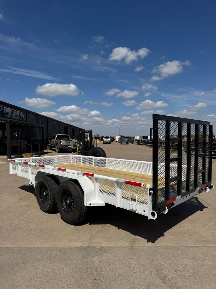 16'x83" TexLine LD Utility Trailer