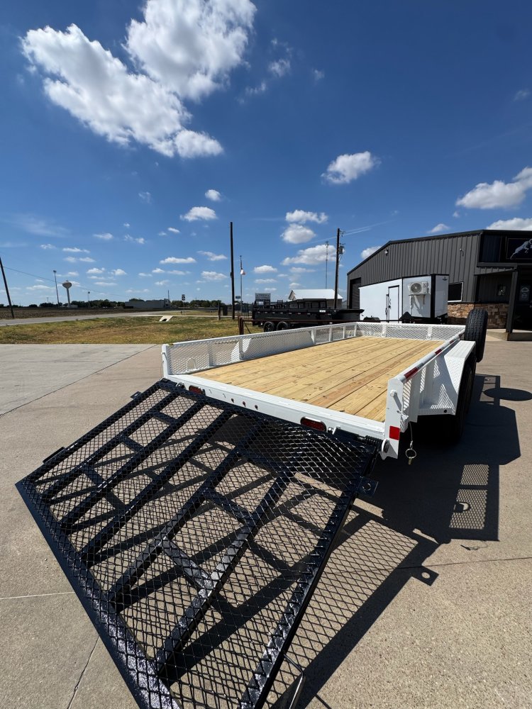 16'x83" TexLine LD Utility Trailer