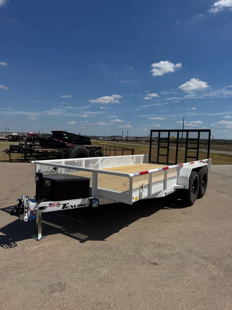 16'x83" TexLine LD Utility Trailer