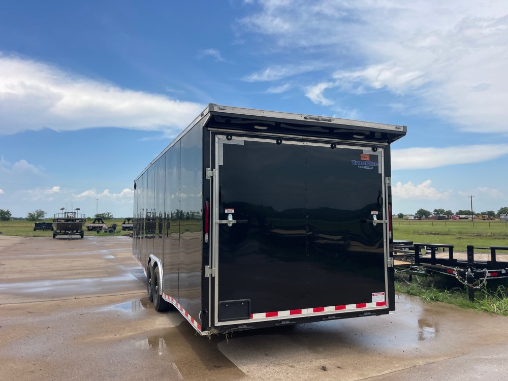 28'x8.5'x TrueBlue Enclosed Car Hauler