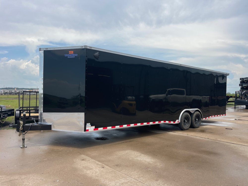 28'x8.5'x TrueBlue Enclosed Car Hauler