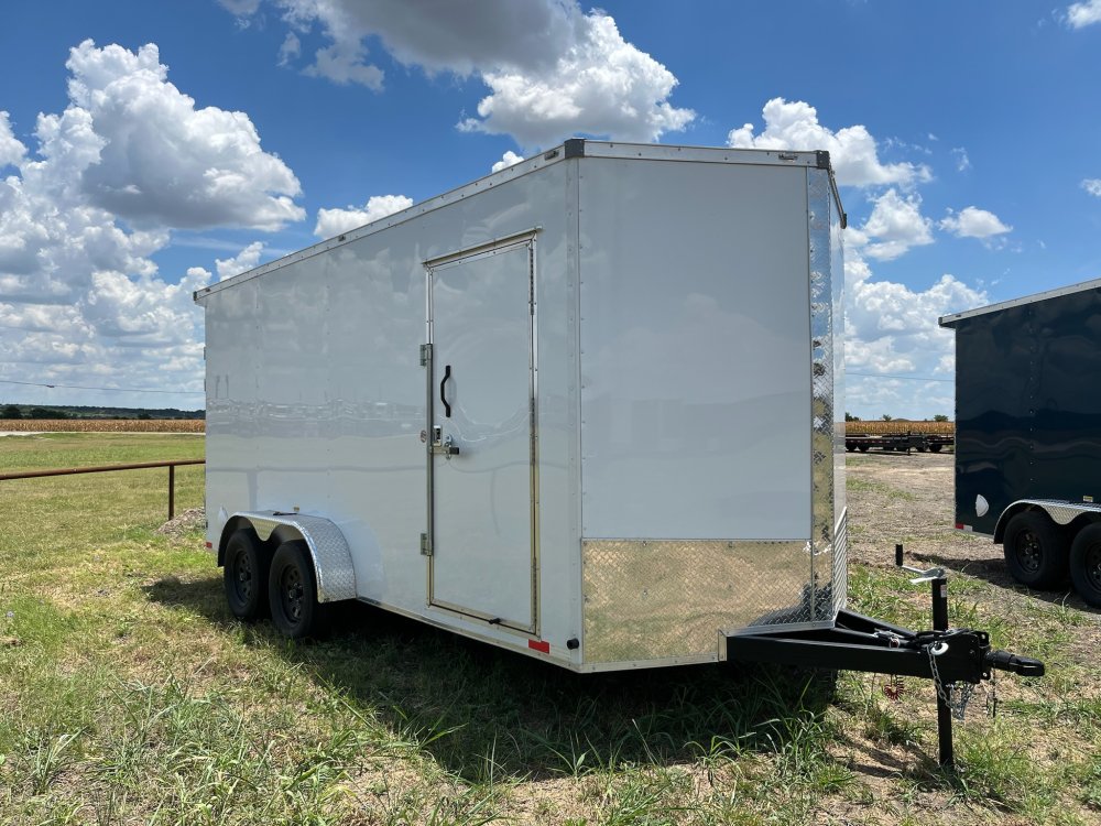 16'x7'x7' TrueBlue Enclosed Cargo