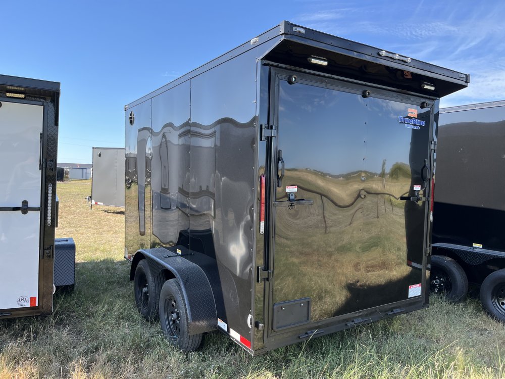 12'x7'x7' TrueBlue Enclosed Cargo