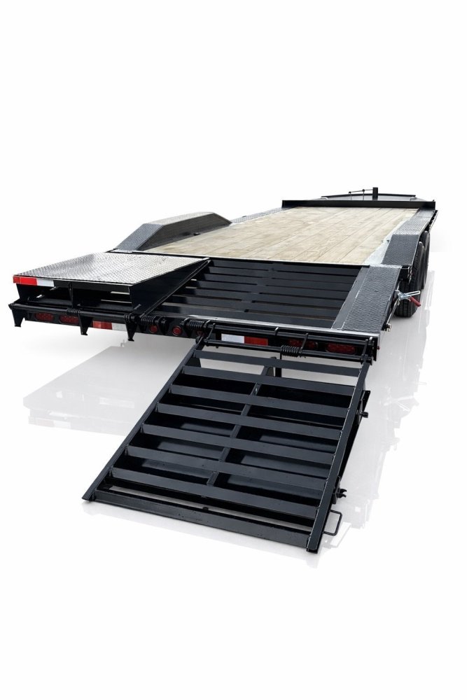 24'x102" Coffee Creek 8" I-Beam Car Hauler
