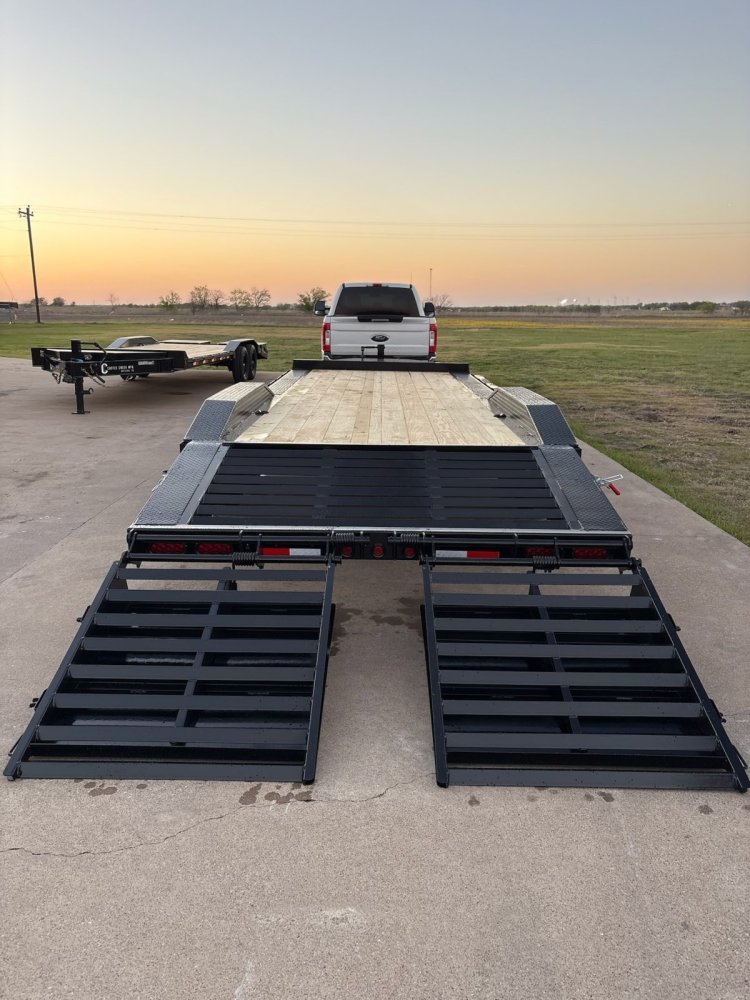 24'x102" Coffee Creek 8" I-Beam Car Hauler