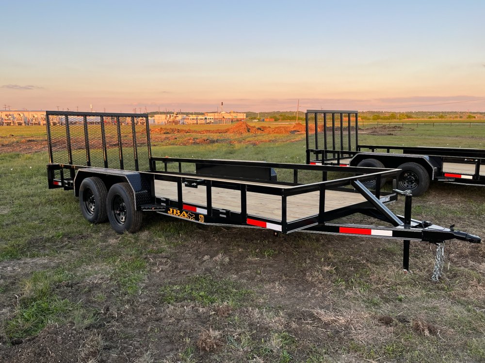 20'x83" JBA LD Utility Trailer