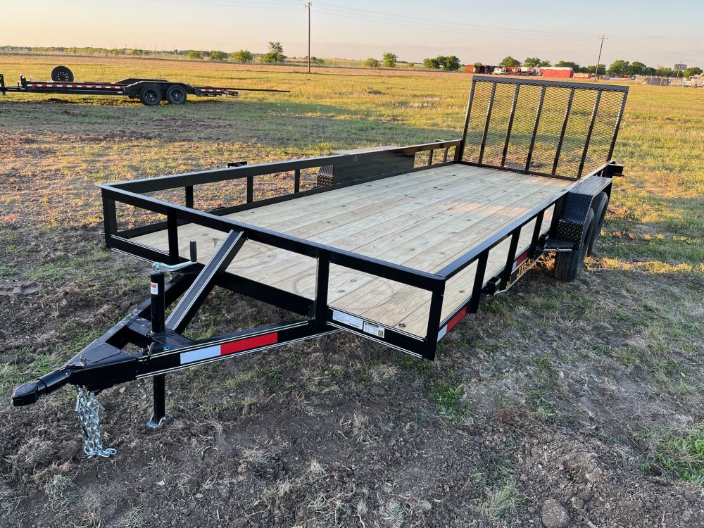 20'x83" JBA LD Utility Trailer