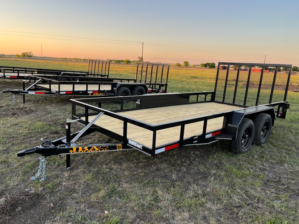 16'x83" JBA LD Utility Trailer