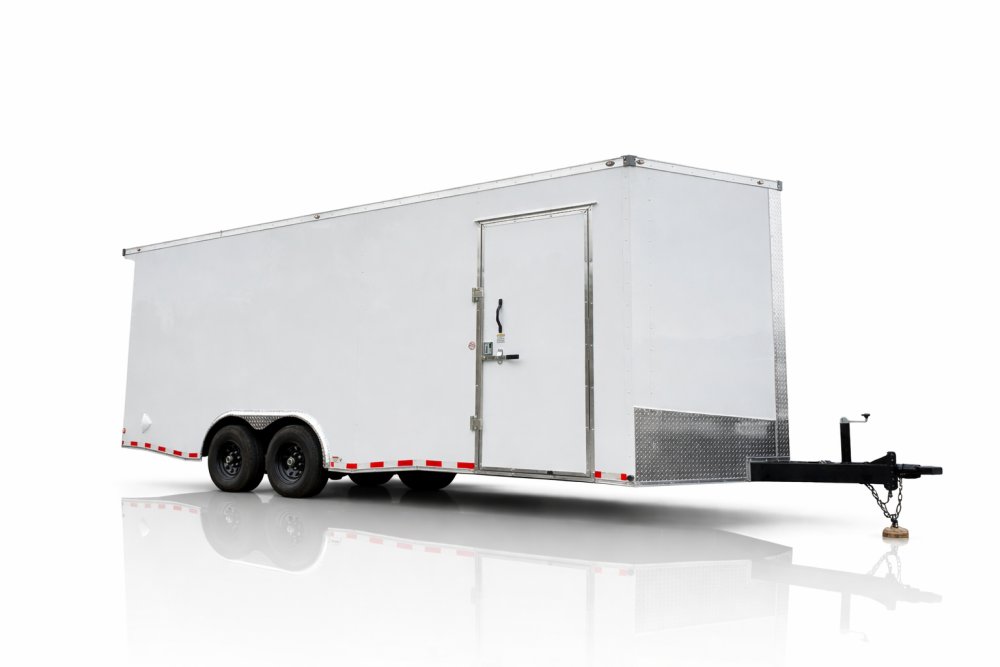 20'x8.5'x TrueBlue Enclosed Car Hauler Trailer