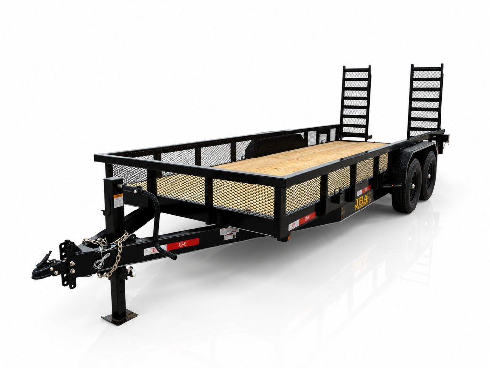 20'x8" JBA HD Pipe Top Trailer