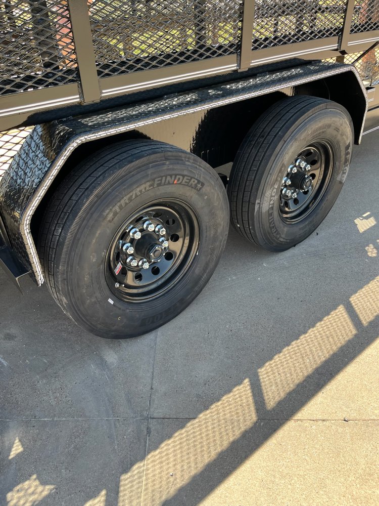 20'x83" JBA Speciality Utility Trailer