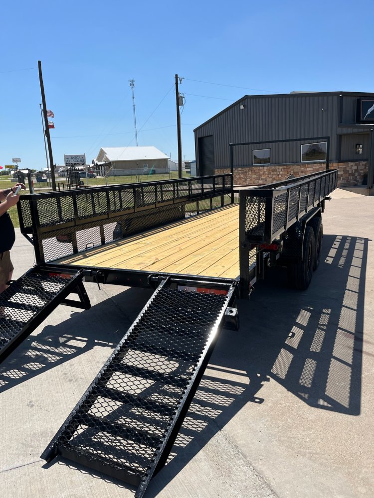 20'x83" JBA Speciality Utility Trailer
