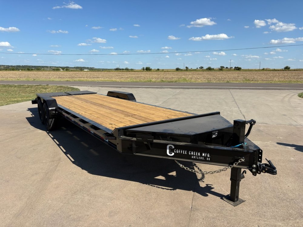 24'x83" Coffee Creek 8" I-Beam Car Hauler