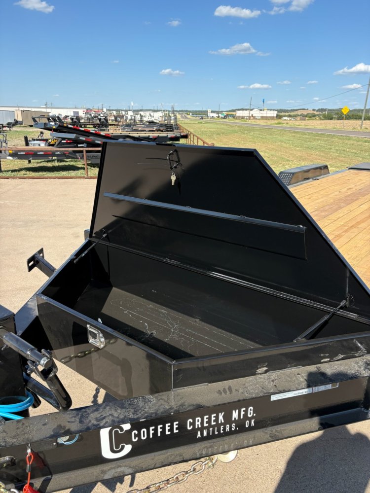 24'x83" Coffee Creek 8" I-Beam Car Hauler
