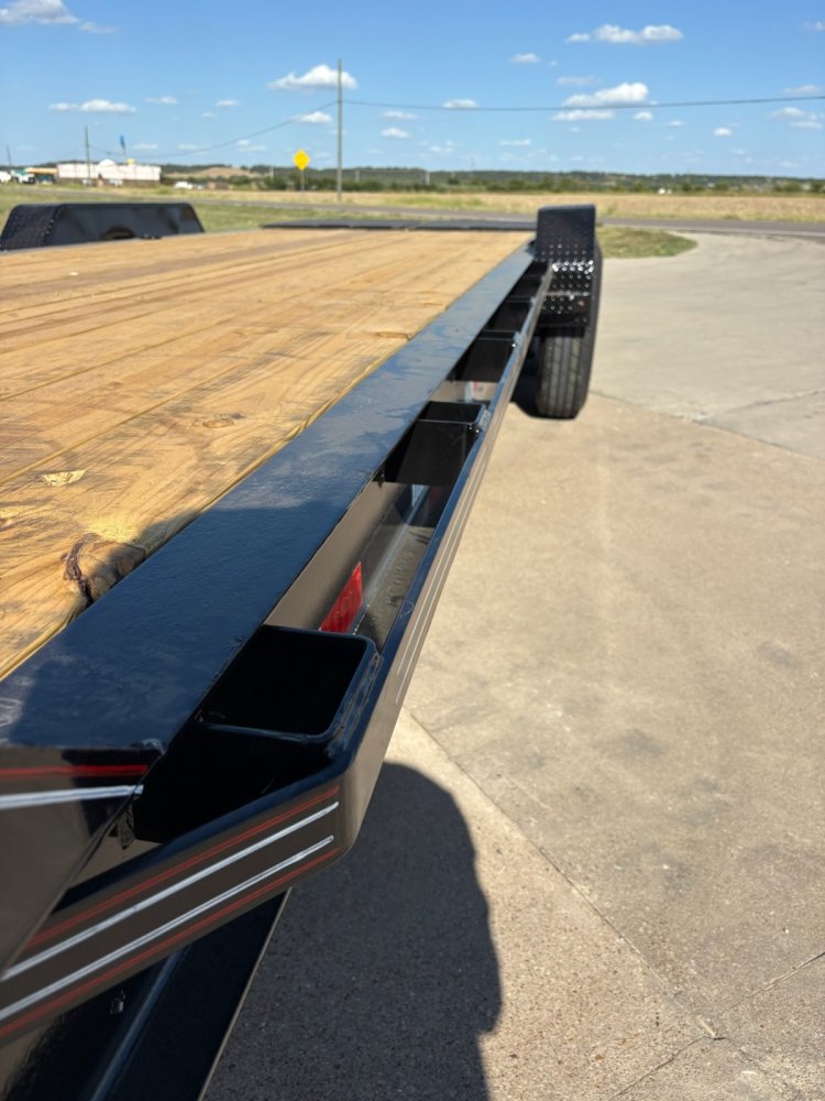 24'x83" Coffee Creek 8" I-Beam Car Hauler