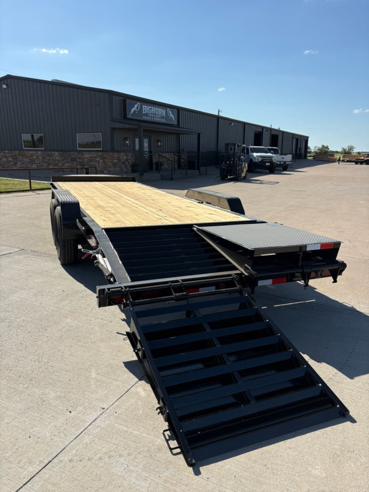 24'x83" Coffee Creek 8" I-Beam Car Hauler