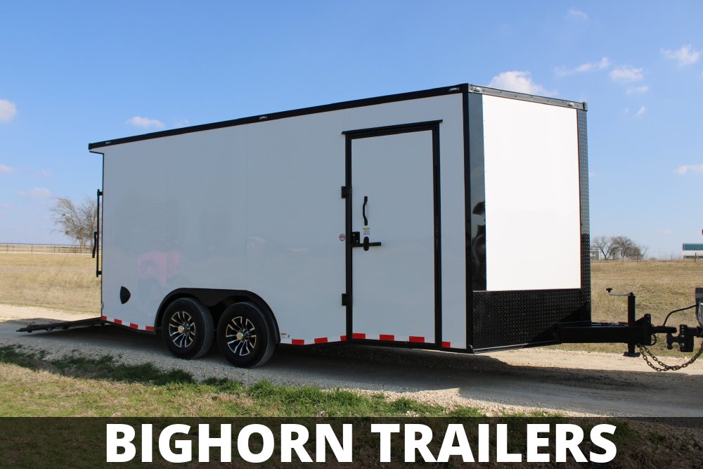 16'x8.5' TrueBlue Enclosed Car Hauler