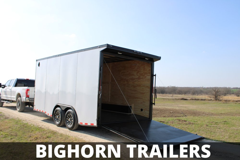 16'x8.5' TrueBlue Enclosed Car Hauler