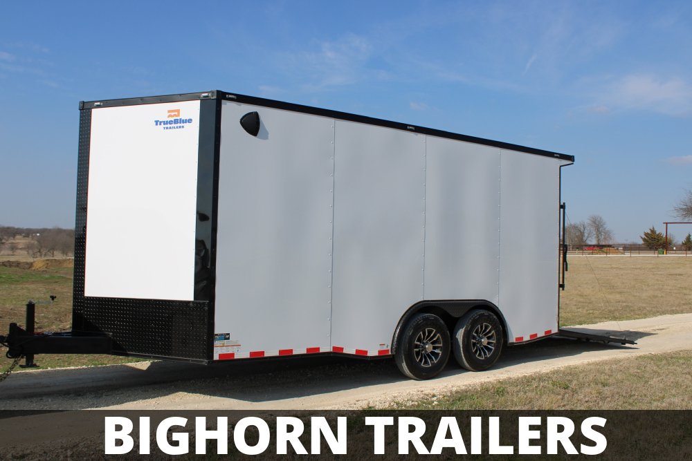 16'x8.5' TrueBlue Enclosed Car Hauler
