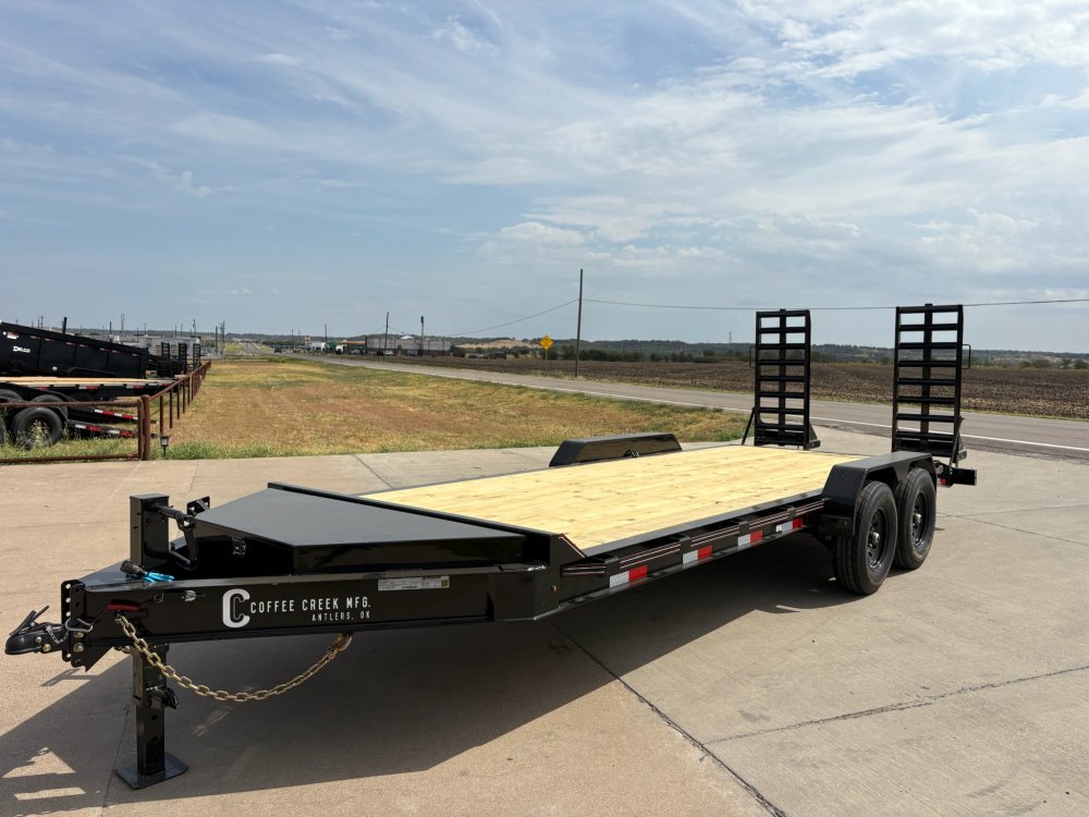 20'x83" Coffee Creek 8" I-Beam Car Hauler