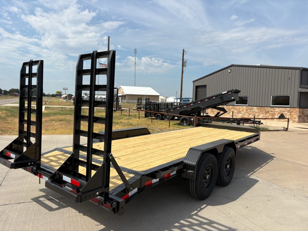 20'x83" Coffee Creek 8" I-Beam Car Hauler