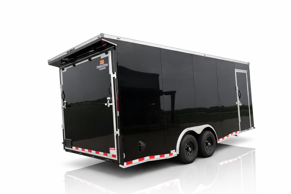20'x8.5'x TrueBlue Enclosed Car Hauler