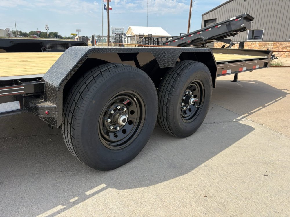 20'x83" Coffee Creek 8" I-Beam Car Hauler