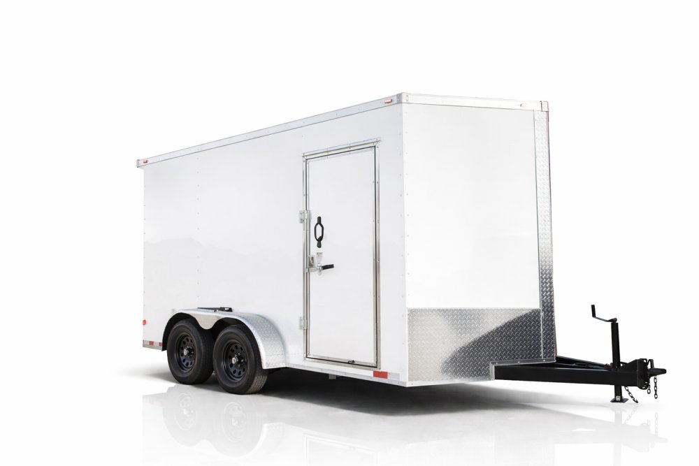 12'x6'x7' TrueBlue Enclosed Cargo Trailer
