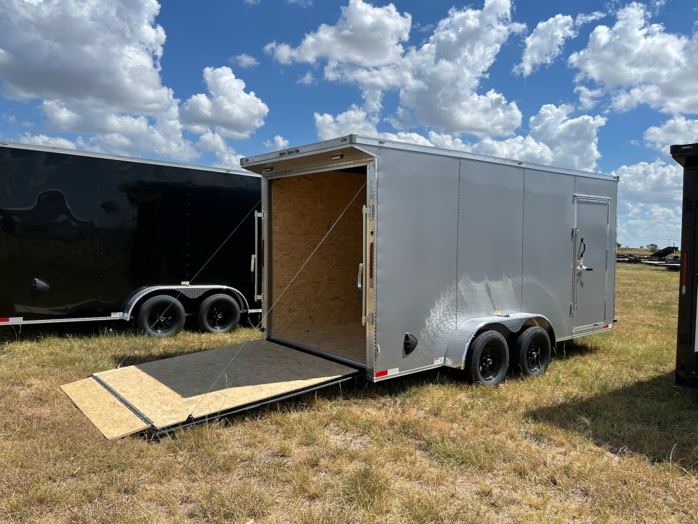 16'x7'x7' TrueBlue Enclosed Cargo