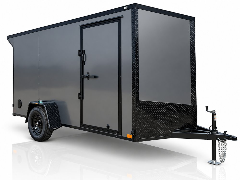 12'x6'x6.5' Triple Trailers Enclosed Cargo